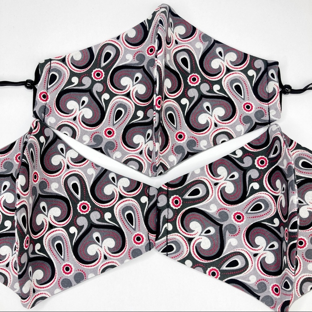 Adult Face Mask Cotton Washable Adjustable Straps
